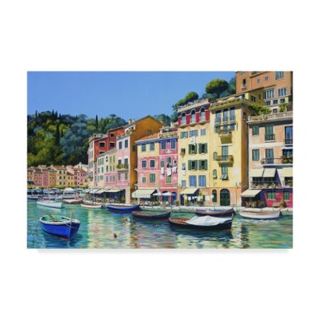 Trademark Fine Art Michael Swanson 'Portofino' Canvas Art, 16x24 WAG00274-C1624GG